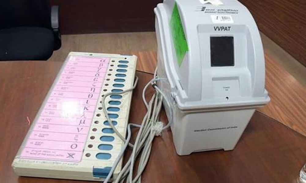 The present method of counting VVPAT slips most suitable: EC to Supreme Court