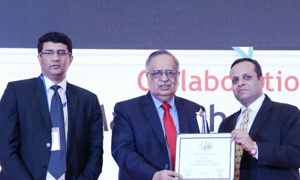 Nuvoco CFO Maneesh Agrawal Bags CFO100 Roll Of Honour Award