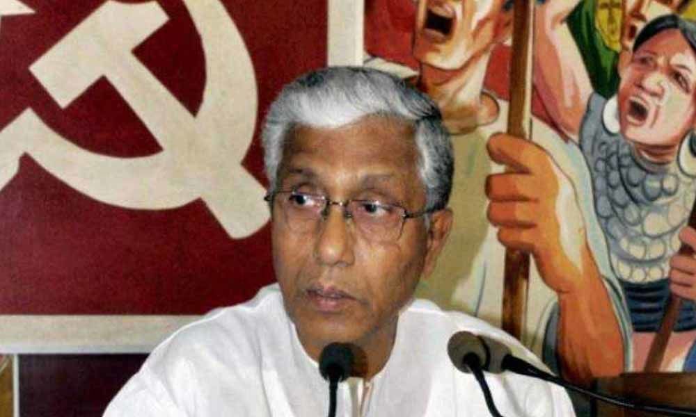 CPI(M) alleges BJP workers of not allowing ex-CM Manik Sarkar address a poll meeting