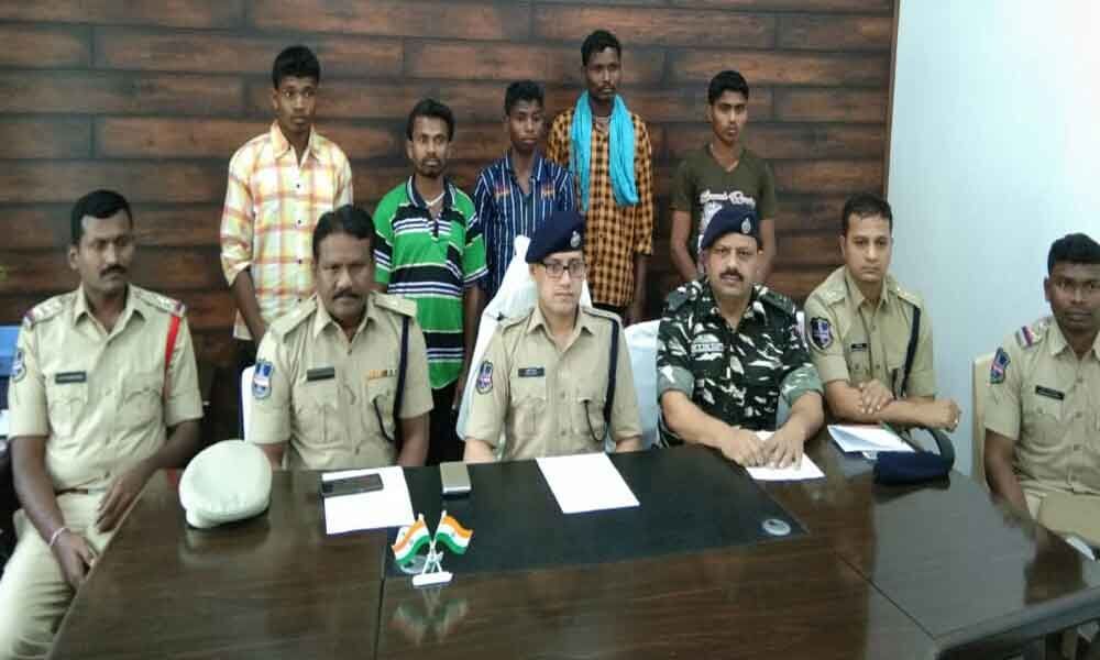 Five Maoist militia members arrested in Kothagudem