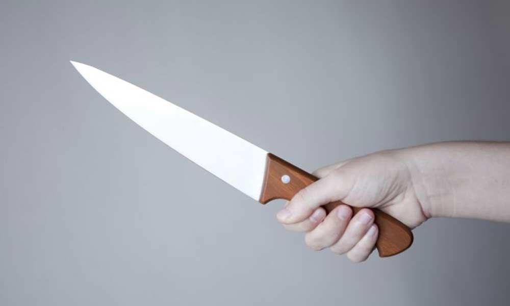 Man attacks neighbour with knife over petty fight