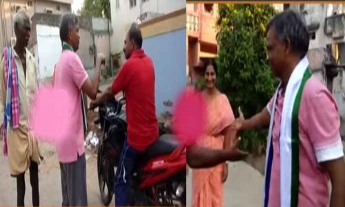 Gudur YSRCP MLA candidate hulchul during the elections campaign