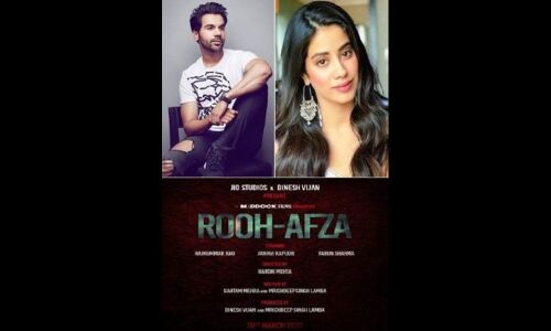 Rajkummar Rao And Janhvi Kapoor Paired In Rooh-Afza