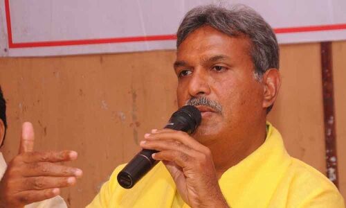 Kesineni expects landslide victory for TDP in elections