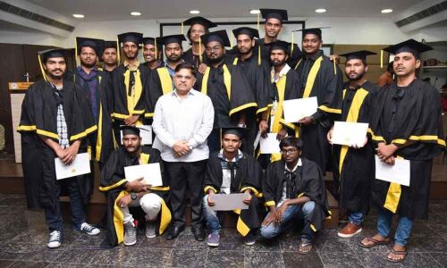 Convocation held at Dadasaheb Phalke School