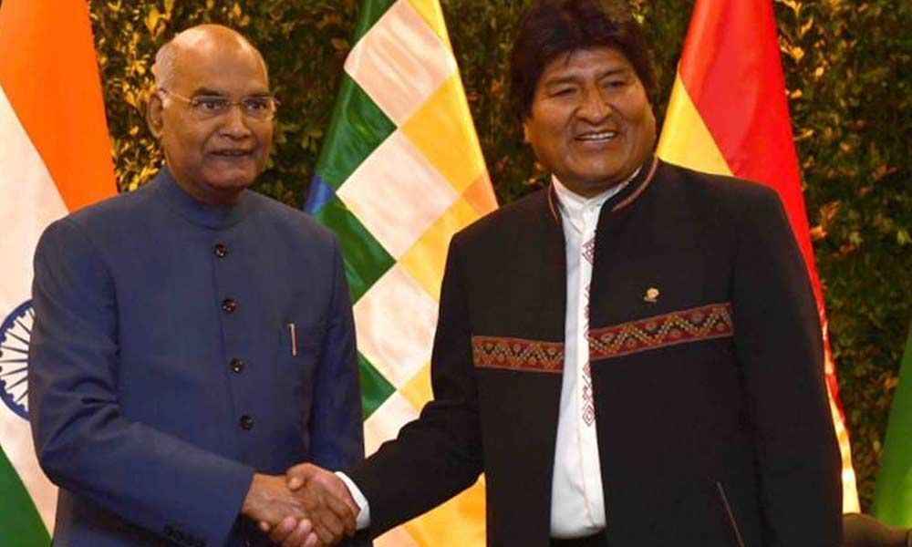 India offers USD 100 million credit to Bolivia for development projects