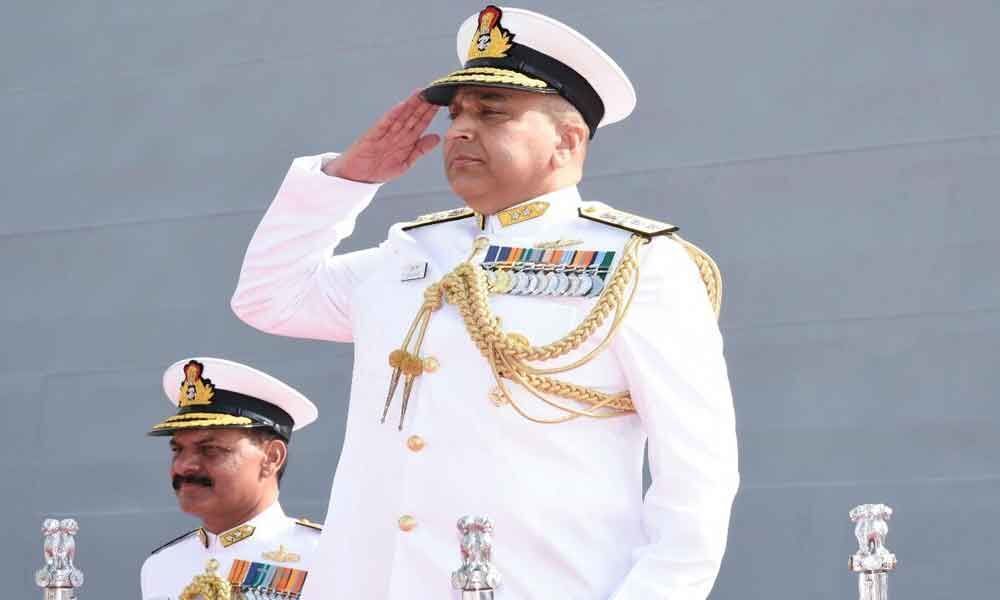 Suraj Berry takes over the Command of Eastern Fleet