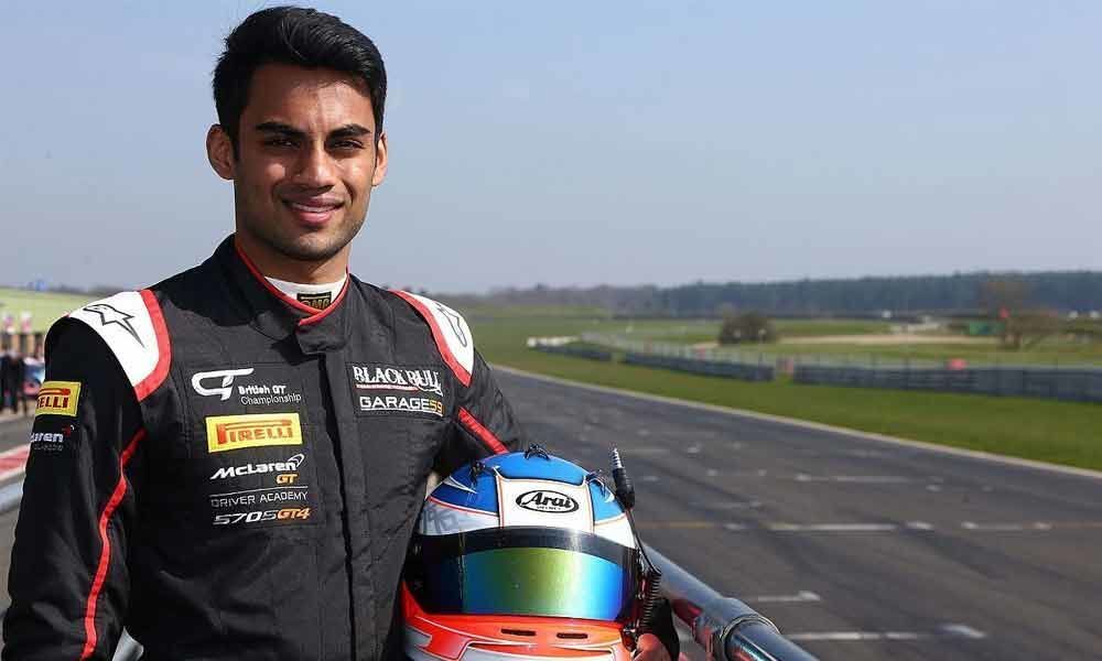 Akhil bags spot in Aston Martin Racing Academy