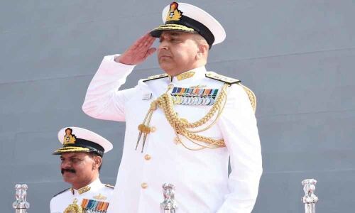 Suraj Berry takes over the Command of Eastern Fleet