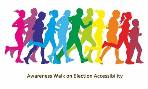 Awareness Walk on Election Accessibility Today