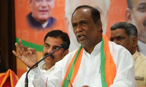 Laxman condemns KCRs remarks on surgical strikes