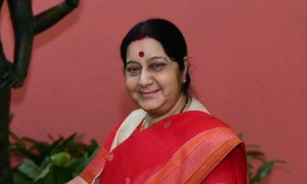 Its me, not my ghost: Sushma clarifies on tweets