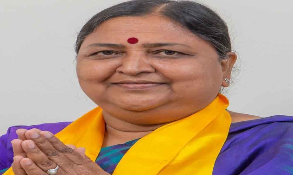 Panabaka Lakshmi vows to strive for  Tirupati Rly division