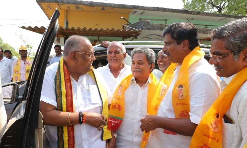 Rayapati promises to develop Palnadu