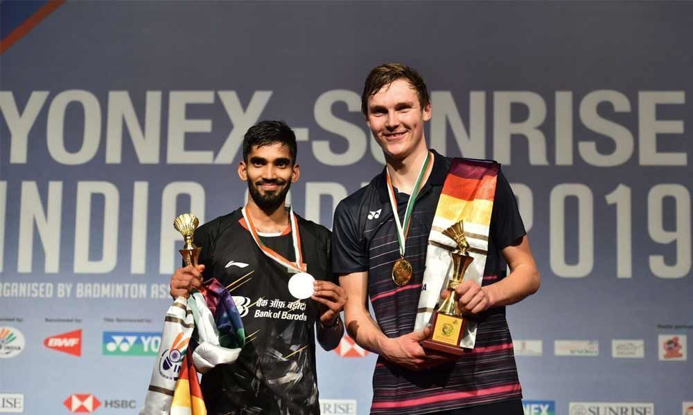 Srikanth finishes runner up, Axelsen emerges champion