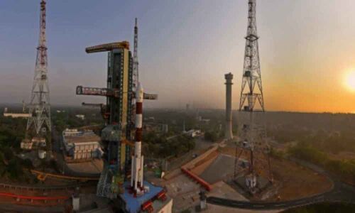 A countdown begins for PSLV-C45 mission with many a first for ISRO