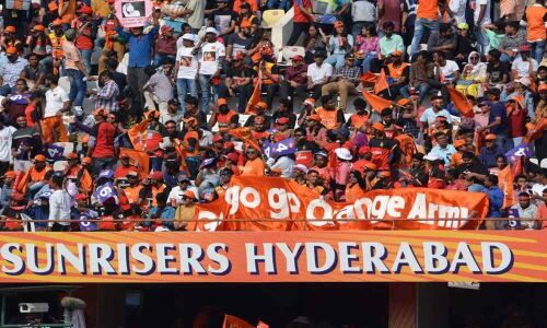 High-decibel revelry at Uppal stadium