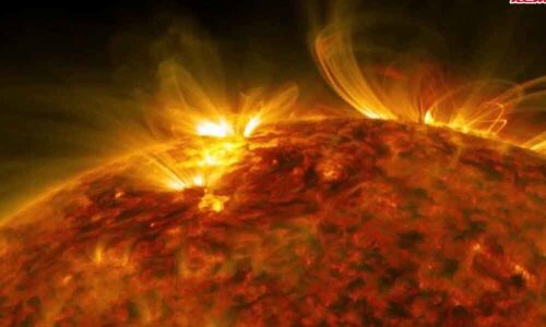 Suns magnetic field is ten times stronger than thought