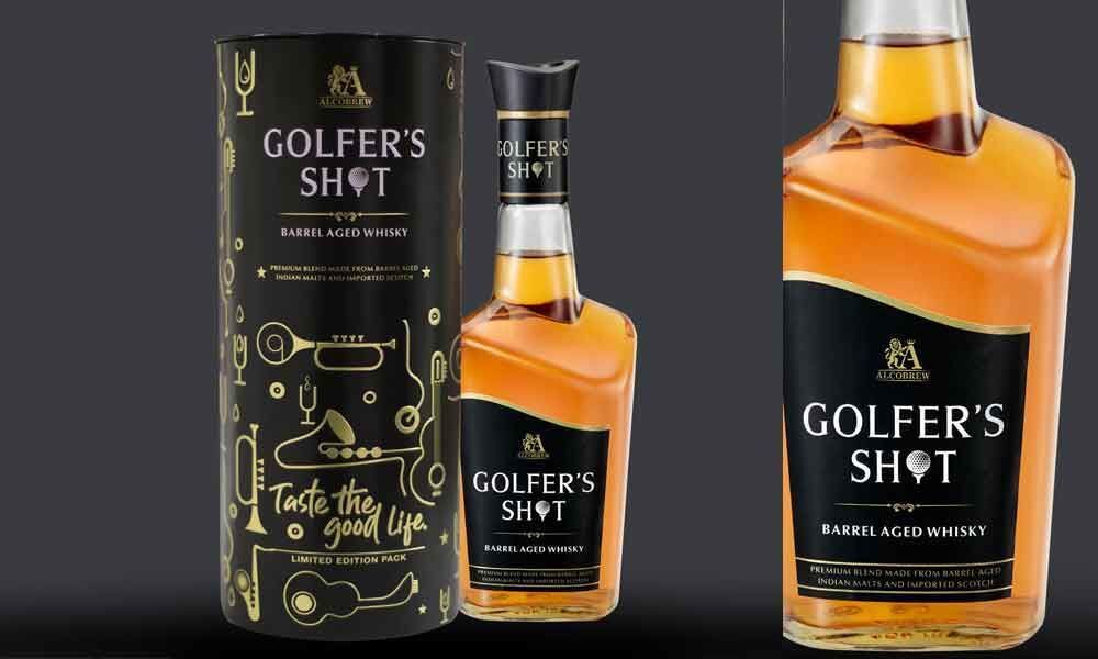 Alcobrew Distilleries launches limited edition pack of Golfer Shot Whisky