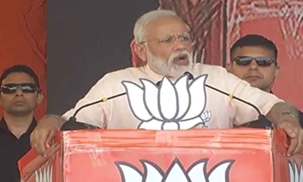 Chandrababu Naidu is like a Bhallaladeva for AP: PM Modi at  Rajahmundry election meeting