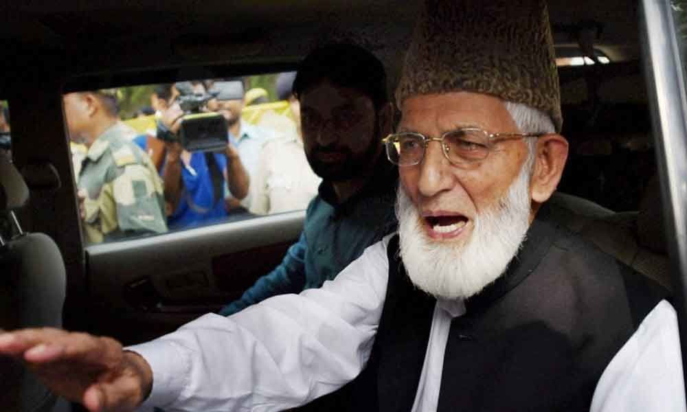 I-T attaches Kashmiri separatist Syed Ali Geelanis Delhi house on wilful tax evasion charges