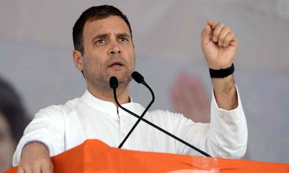 Congress will eradicate poverty in next five years: Rahul Gandhi