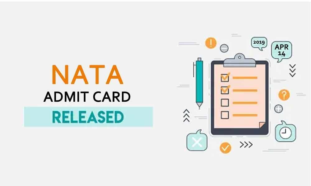 NATA Admit Card 2019 released today @ 6 pm theres how to download