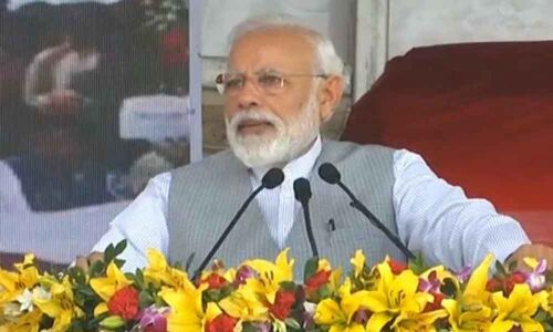 Modi to address a poll rally in Maharashtra