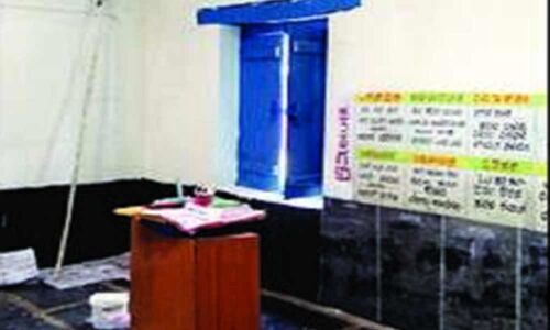 Bazar School loses its smart classes, will be back after polls