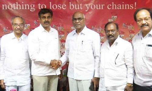 CPI lends support to Konda Vishweshwar