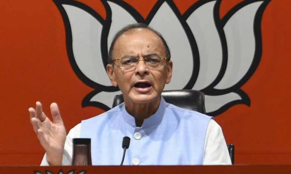 Completely unacceptable: Jaitley hits out at Omar for his two PMs in J&K