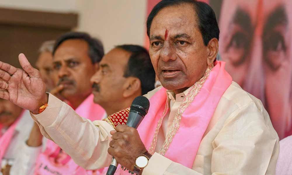 Is someone else responsible for Indias problem? asks KCR; targets BJP, Congress