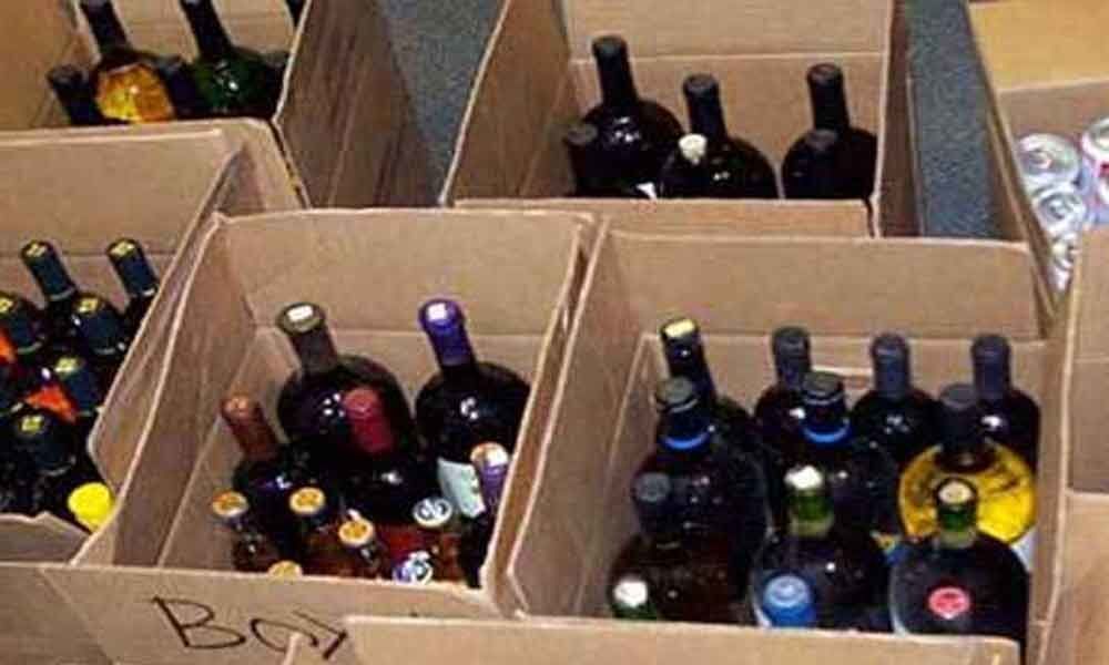 455 cartons of illicit liquor seized in UP