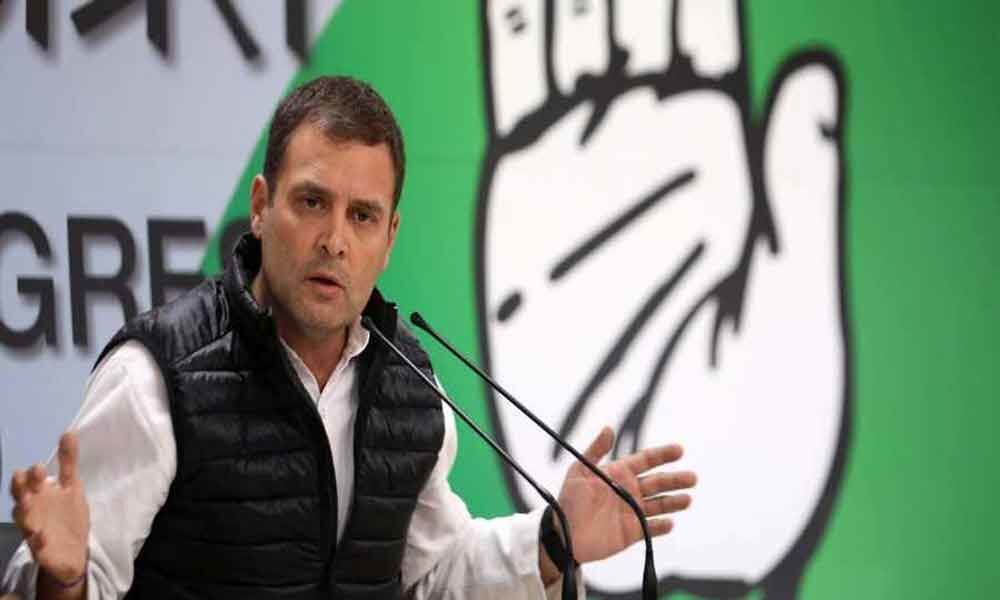 Rahul Gandhi tweets give away Congress manifesto?