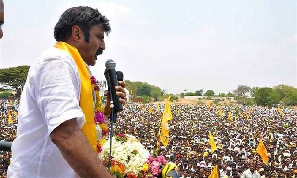 YSRCP fan limits to home, TDP cycle goes to Assembly: Nandamuri Balakrishna election campaign