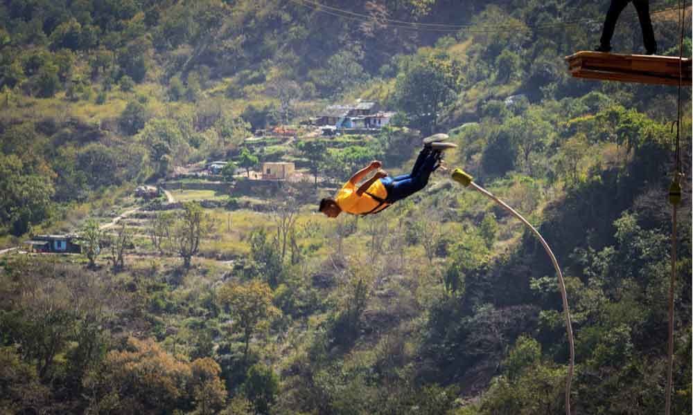 Dare to Live from Jumpin Heights - Indias first Extreme Adventure zone, Rishikesh