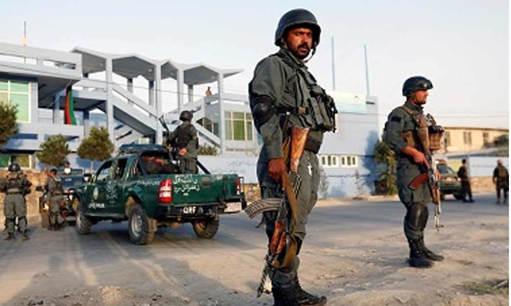 8 policemen killed in Afghan base camp attack