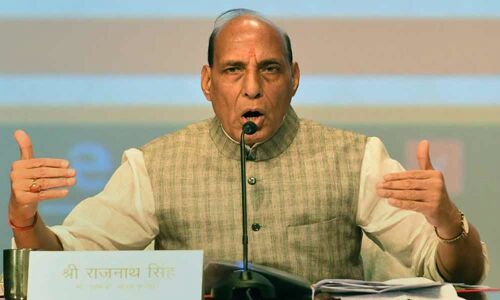 Rajnath Singh hits out at Congress, says only PM could have spoken about A-SAT launch