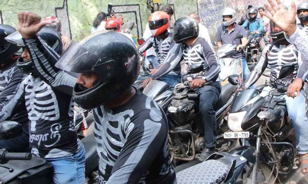 Bike rally to create awareness on safety