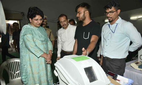 EVM commissioning begins