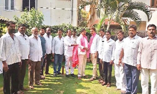 Annapurna Colony Congmen join TRS