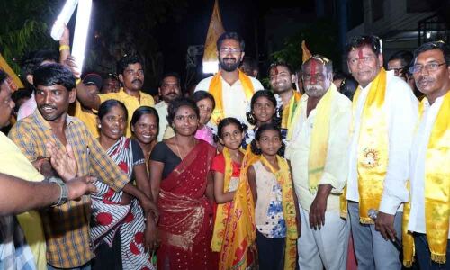 TDP Government will continue development works: Sri Bharat