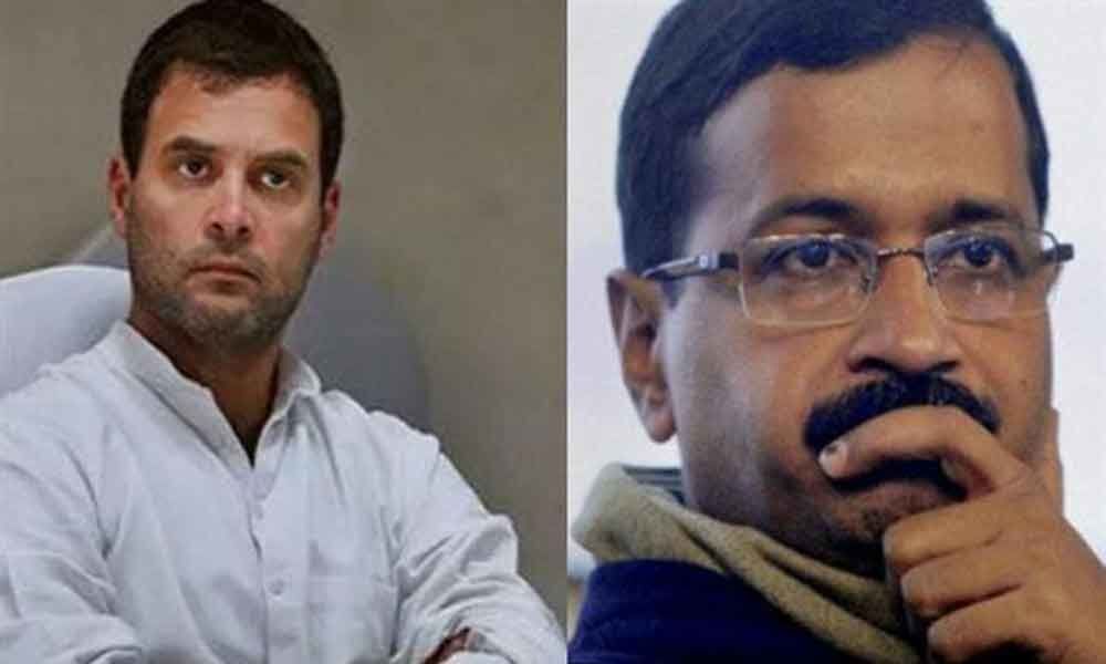 AAP, Congress resume talks to discuss seat sharing formula for Delhi