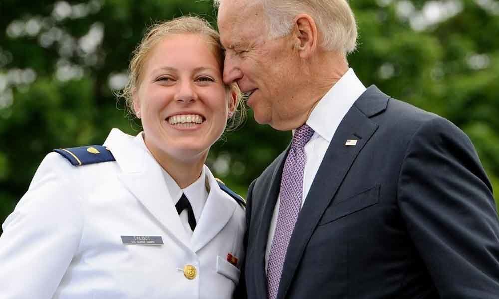 He hugs everybody: Women divided over defense of Biden