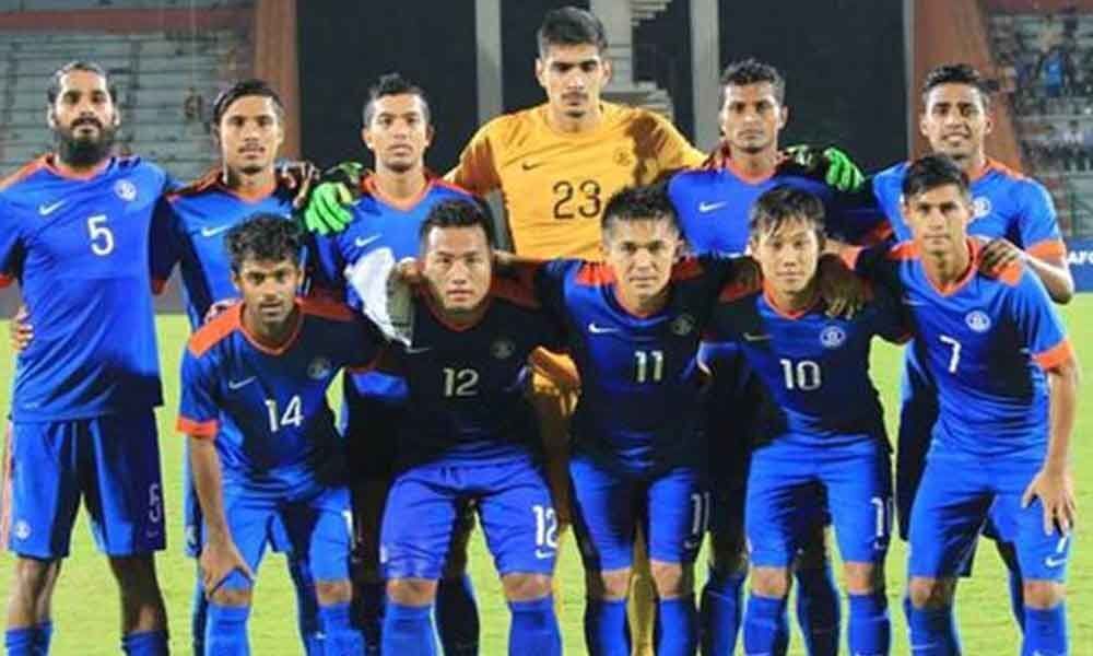 Indian football team rises two places to 101 in FIFA rankings