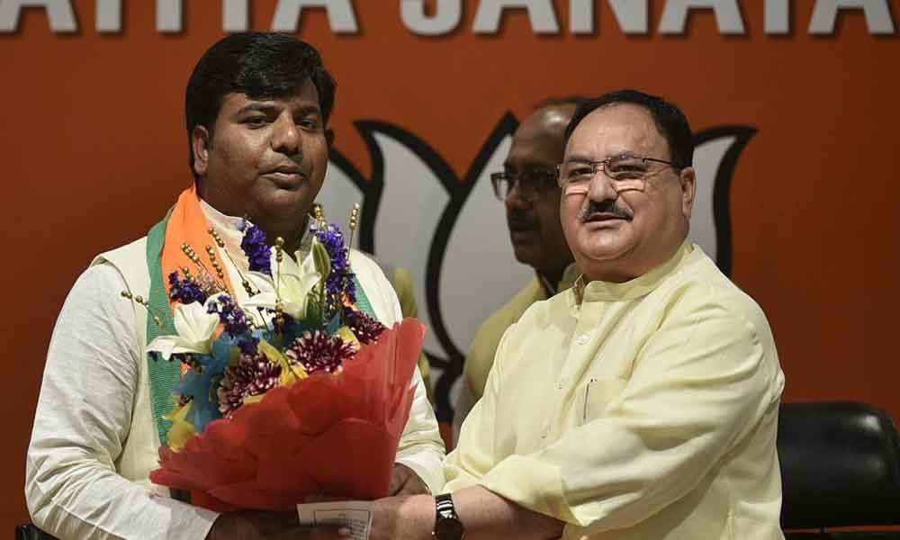 Gorakhpur MP Praveen Nishad joins BJP