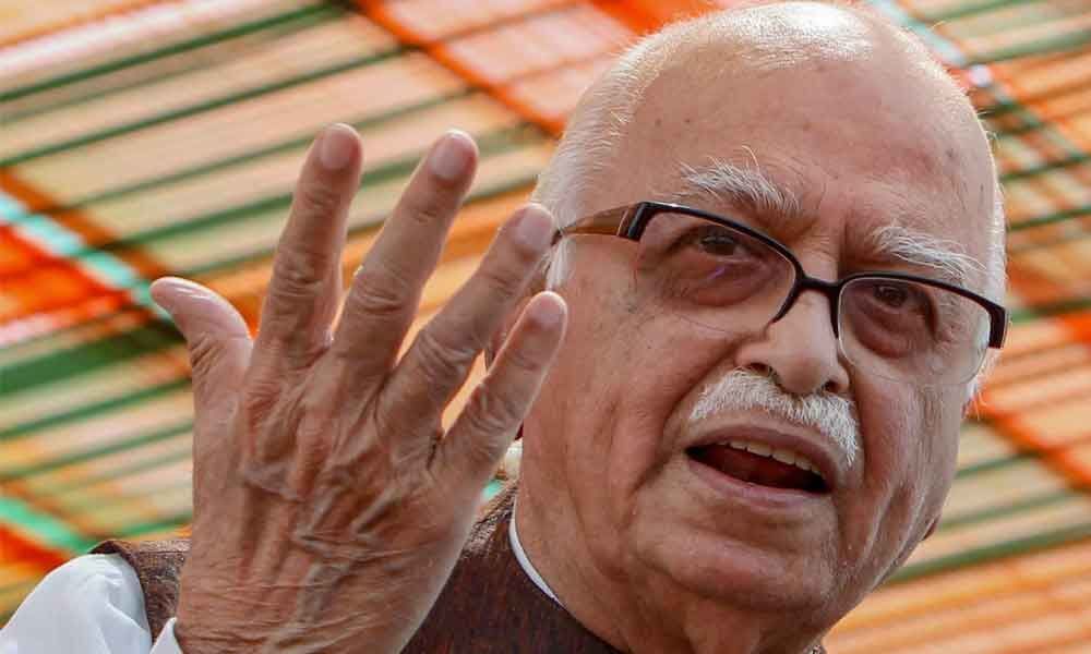 Nation first, party next, self last, blogs Advani