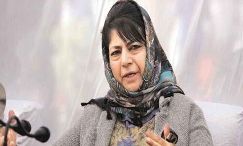 BJPs blame on Opposition equivalent to dog ate my homework in school: Mehbooba Mufti