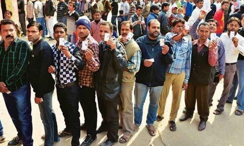 Voters head for hometown