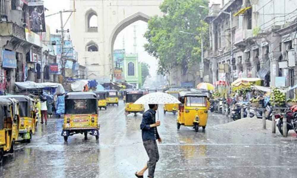 IMD predicts rainfall in Hyderabad today and tomorrow